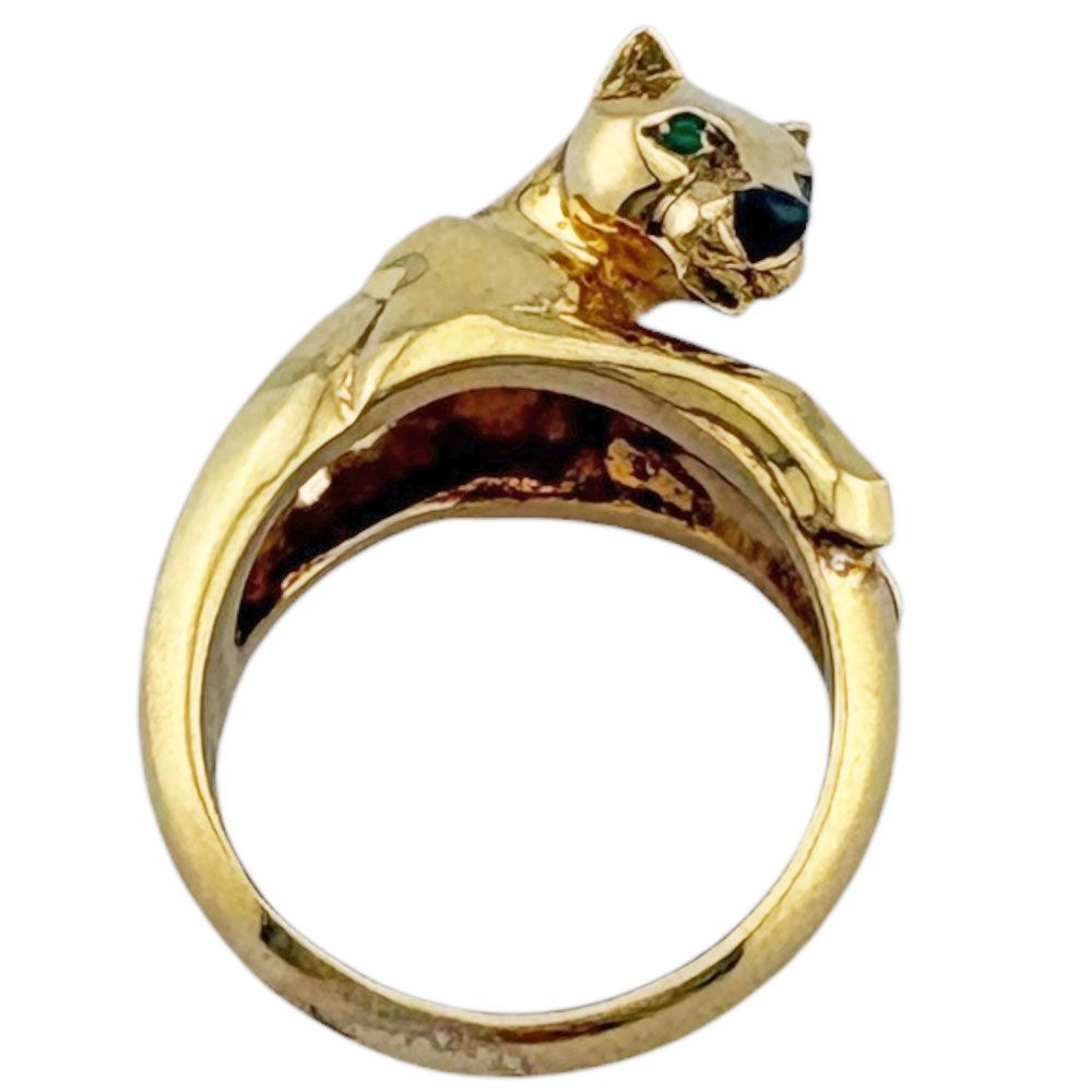 Cartier Panthere de Cartier Ring 18k Yellow Gold Tsavorite — view 5