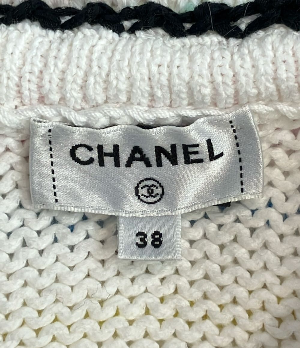 Chanel Asymmetric Pullover Knit Sweater 38 — view 3