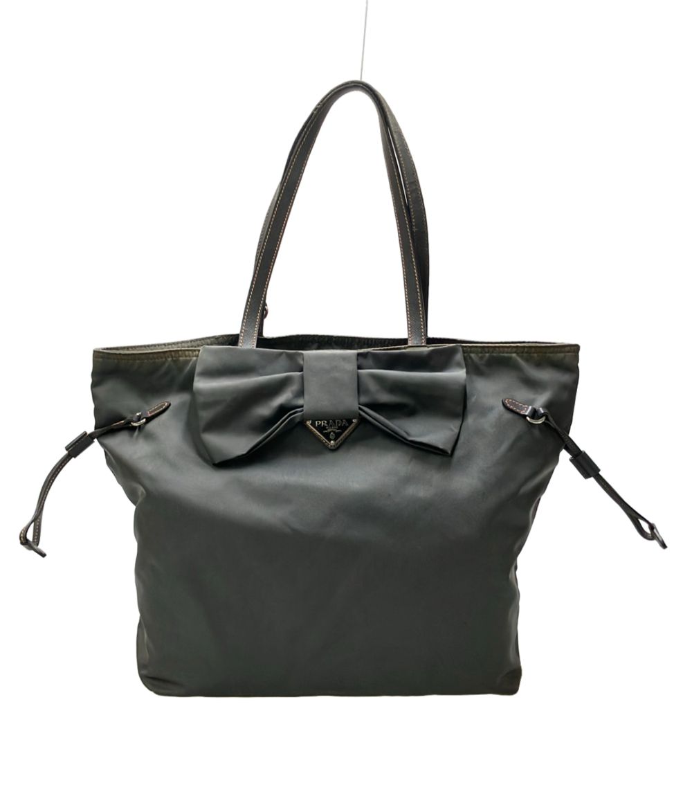 Prada Tote Bag Gray