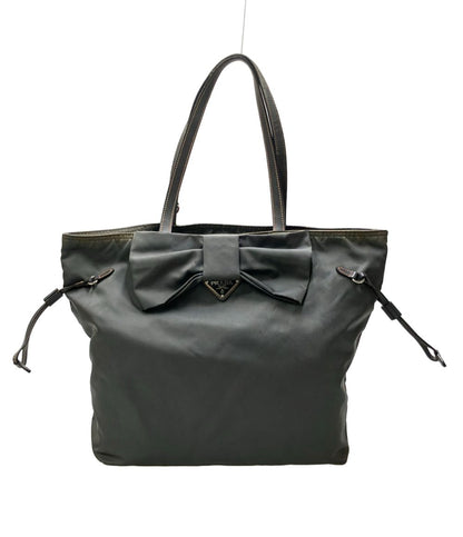 Prada Tote Bag Gray