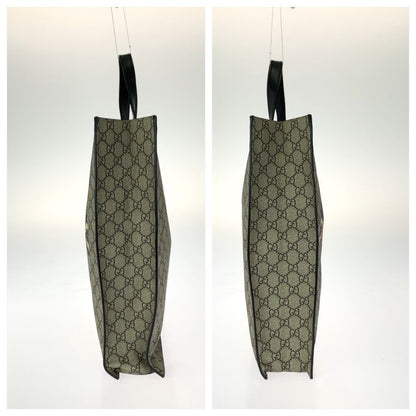 Gucci GG Supreme Angry Cat Tote Beige Multicolor Canvas Leather — view 8