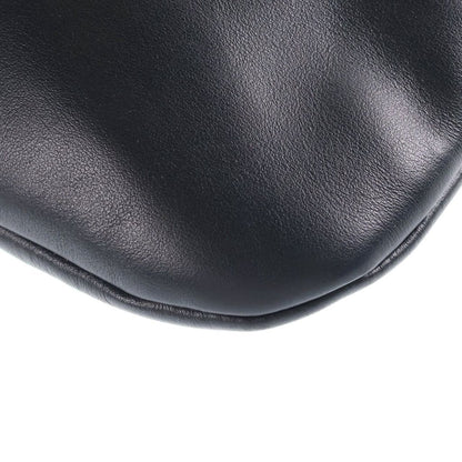 Miu Miu Logo Bag Handbag Black Leather — view 5