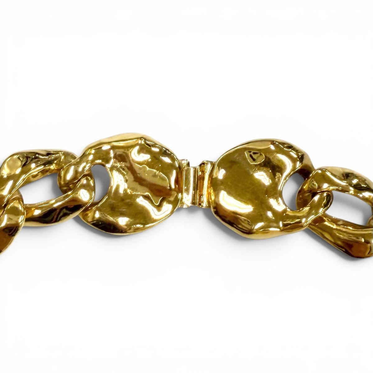 Saint Laurent Vintage Gold Chain Necklace Choker — view 6