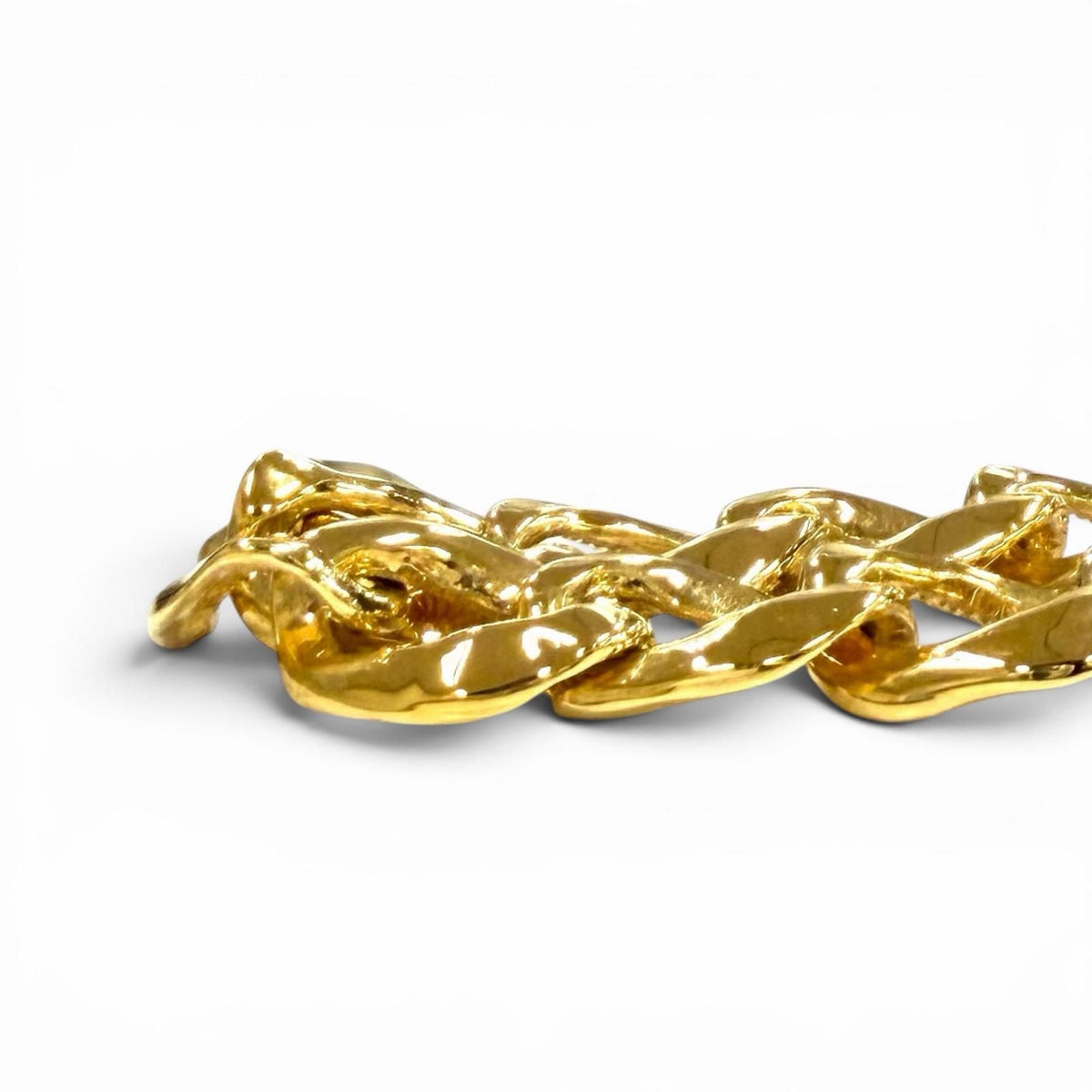 Saint Laurent Vintage Gold Chain Necklace Choker — view 5