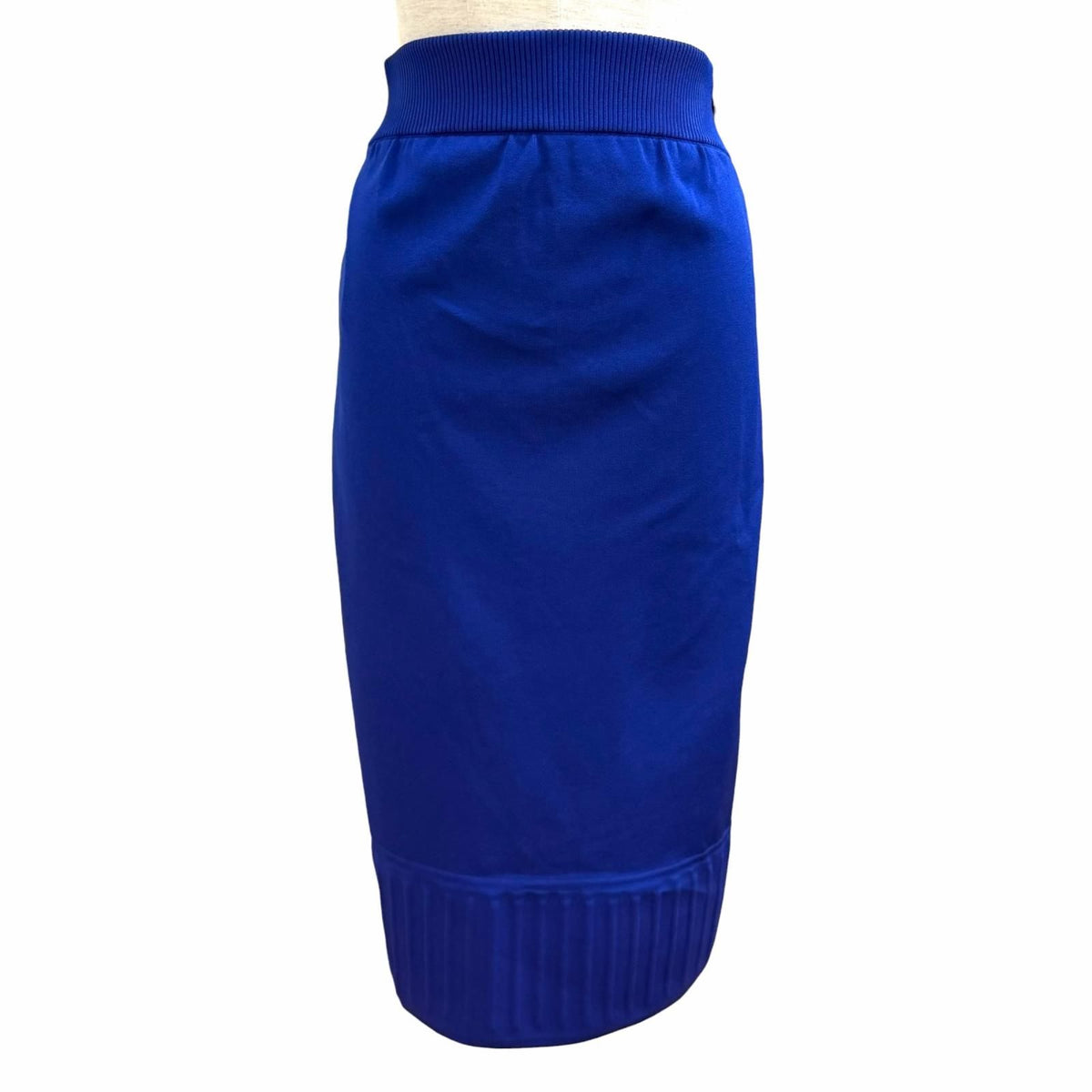 Chanel Pearl CC Logo Button Parts Set Blue Skirt 36 — view 5