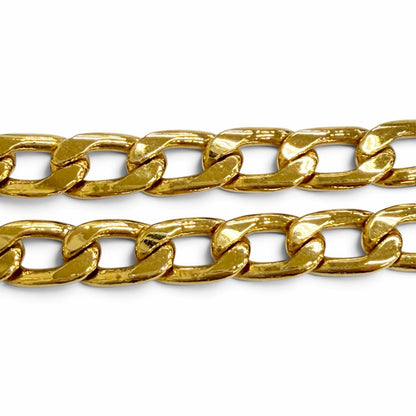 Chanel Vintage CC Logo Medallion Chain Belt Gold — view 6