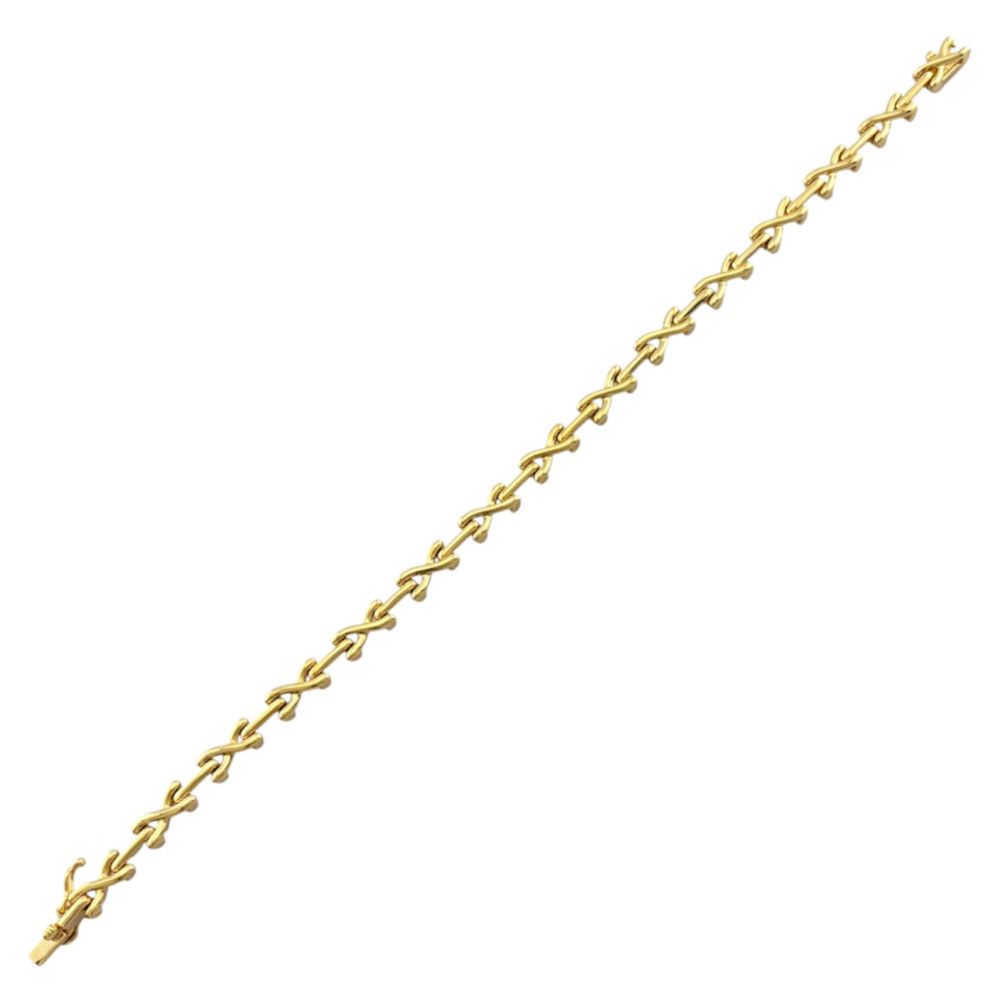 Tiffany & Co Link Bracelet 18k Yellow Gold — view 6