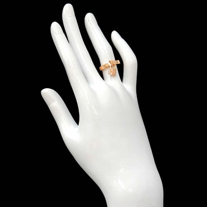 Louis Vuitton Bague Lockit 47 Ring 18k Pink Gold 750 — view 8