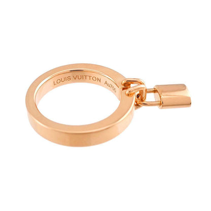 Louis Vuitton Bague Lockit 47 Ring 18k Pink Gold 750 — view 3