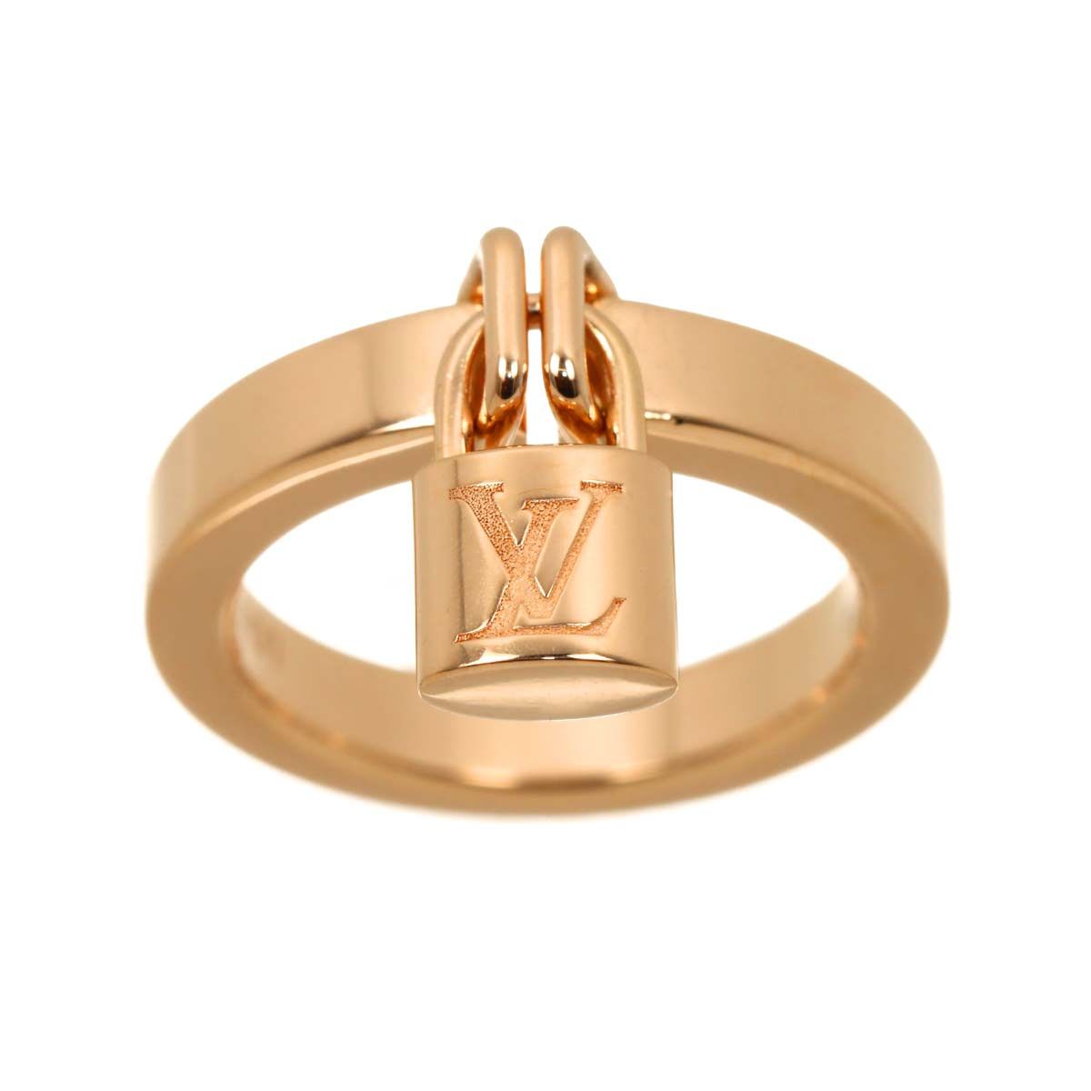 Louis Vuitton Bague Lockit 47 Ring 18k Pink Gold 750 — view 2