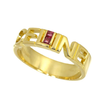 Celine Ring Ruby 18k Yellow Gold — view 5