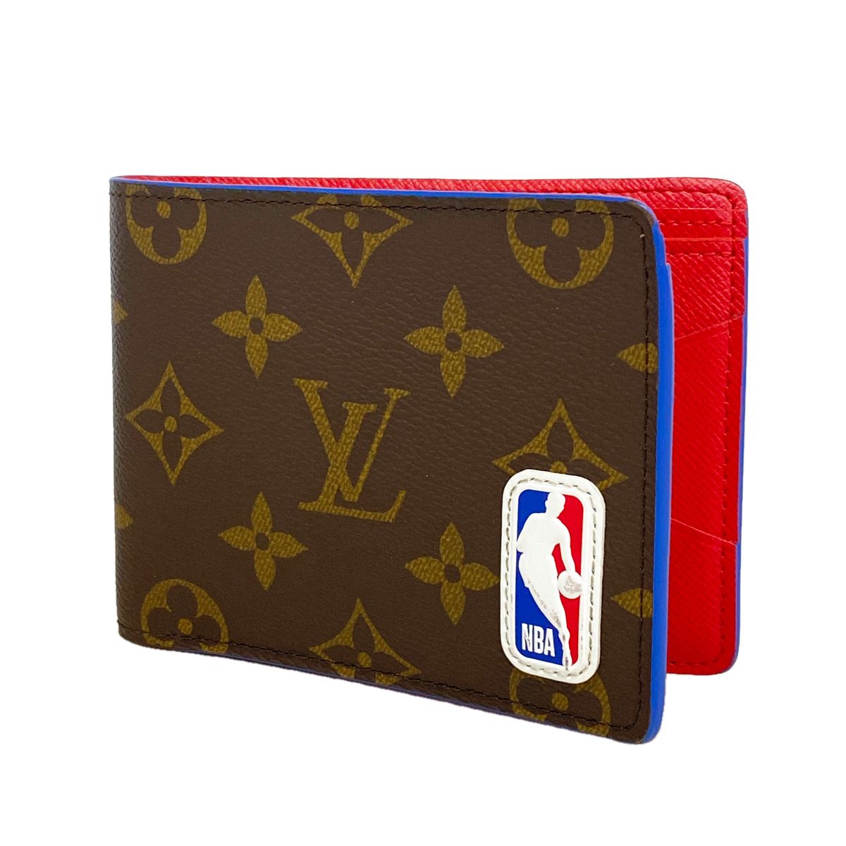 Louis Vuitton Billfold Monogram Lvx NBA Portefeuille Multiple Brown Wallet