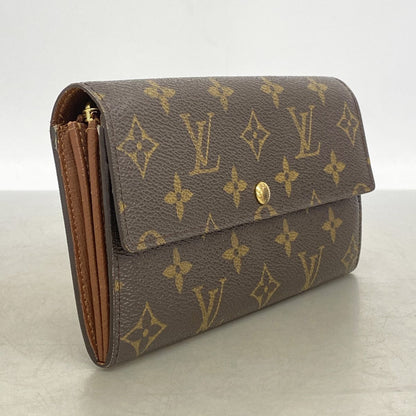 Louis Vuitton Wallet Monogram Pochette Porte Monnaie Credit Brown — view 2