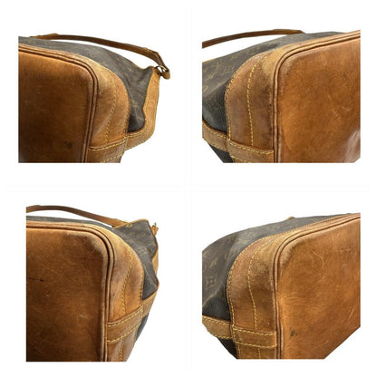 Louis Vuitton Vintage Monogram Brown Gold Leather Shoulder Bag — view 7