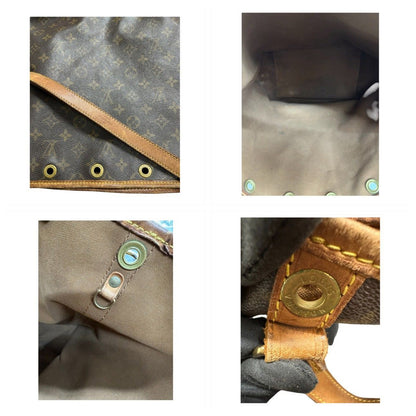 Louis Vuitton Vintage Monogram Brown Gold Leather Shoulder Bag — view 6