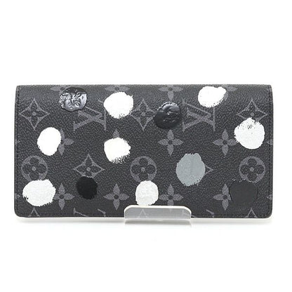 Louis Vuitton LV YK Portefeuille Brazza Monogram Eclipse Dot Yayoi Kusama Wallet — view 2