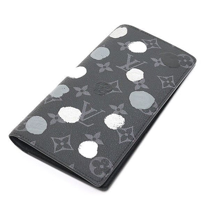 Louis Vuitton LV YK Portefeuille Brazza Monogram Eclipse Dot Yayoi Kusama Wallet — view 5