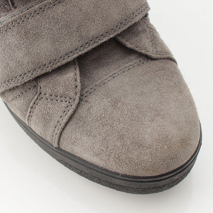 Prada Sports Suede Velcro High-Top Sneakers Boots Gray — view 6