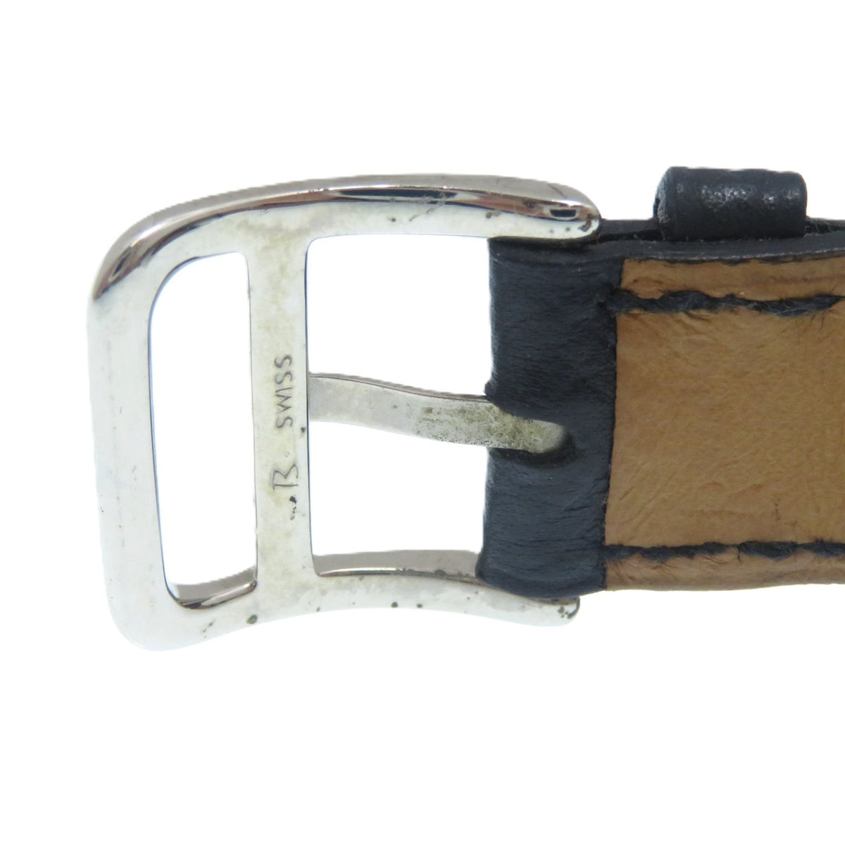 Hermes H Watch Stainless Steel Leather Quartz — view 6