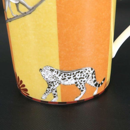 Hermes Africa Mug Drinkware Orange — view 6