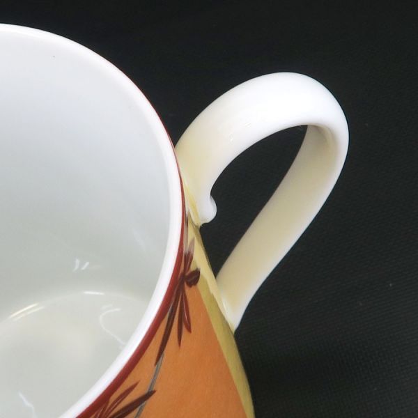 Hermes Africa Mug Drinkware Orange — view 4