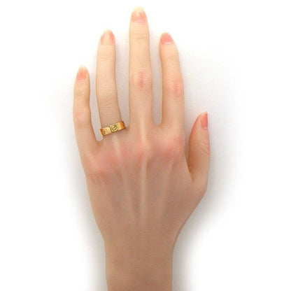 Cartier Ring Love Classic Model MM 18k Pink Gold — view 6