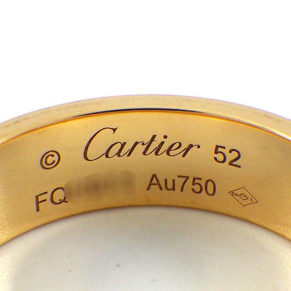 Cartier Ring Love Classic Model MM 18k Pink Gold — view 3