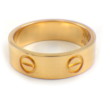 Cartier Ring Love Classic Model MM 18k Pink Gold — view 2