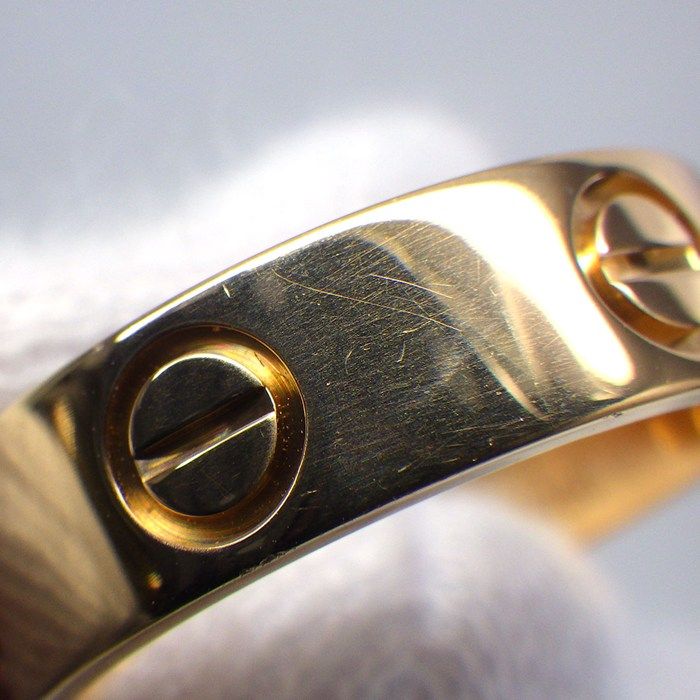 Cartier Ring Love Classic Model MM 18k Pink Gold — view 5