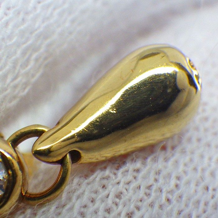 Tiffany & Co Earrings Teardrop Diamond 18k Yellow Gold — view 7