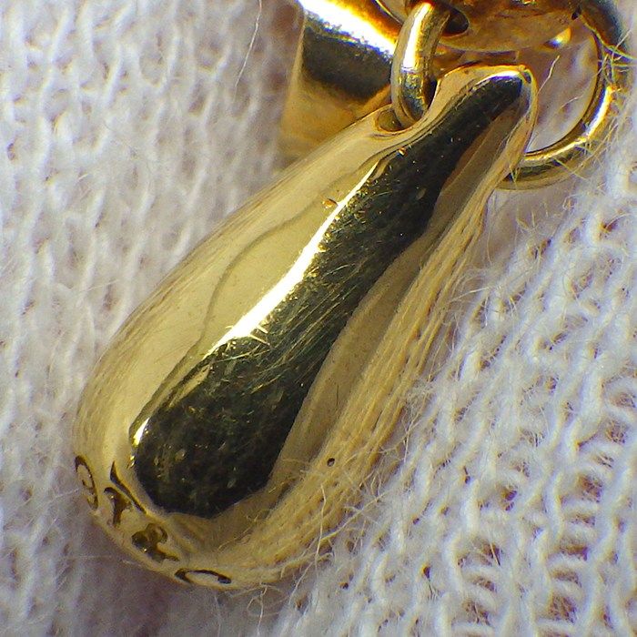 Tiffany & Co Earrings Teardrop Diamond 18k Yellow Gold — view 6