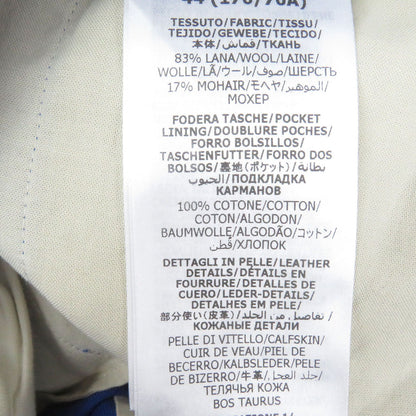 Gucci Wool Mohair Interlocking G Track Pants Blue 44 — view 8