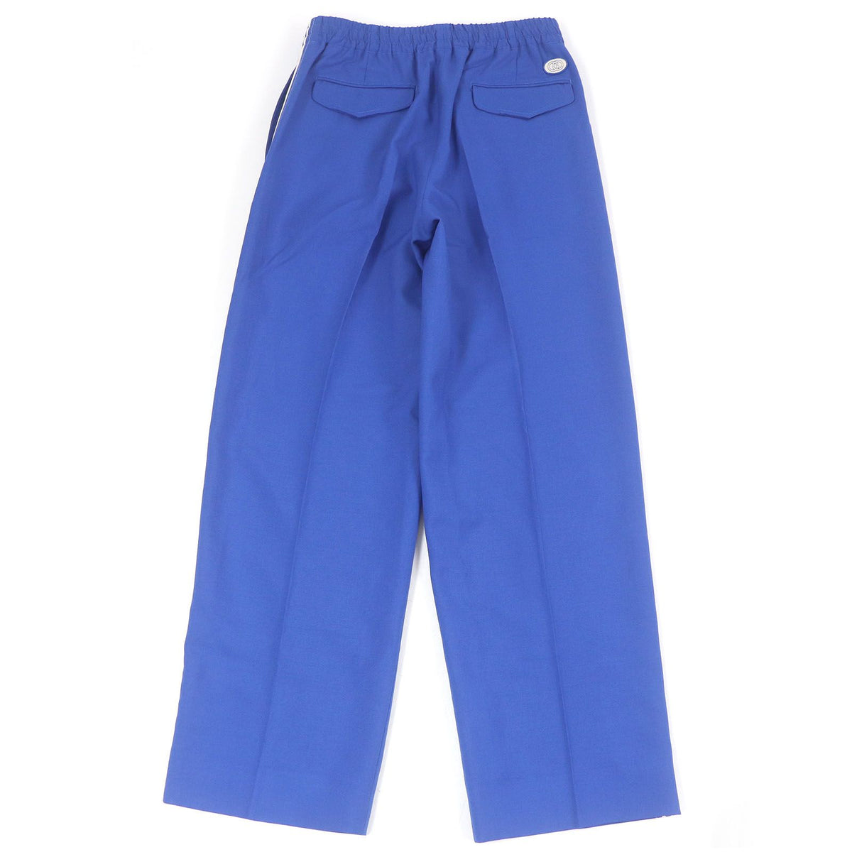 Gucci Wool Mohair Interlocking G Track Pants Blue 44 — view 2