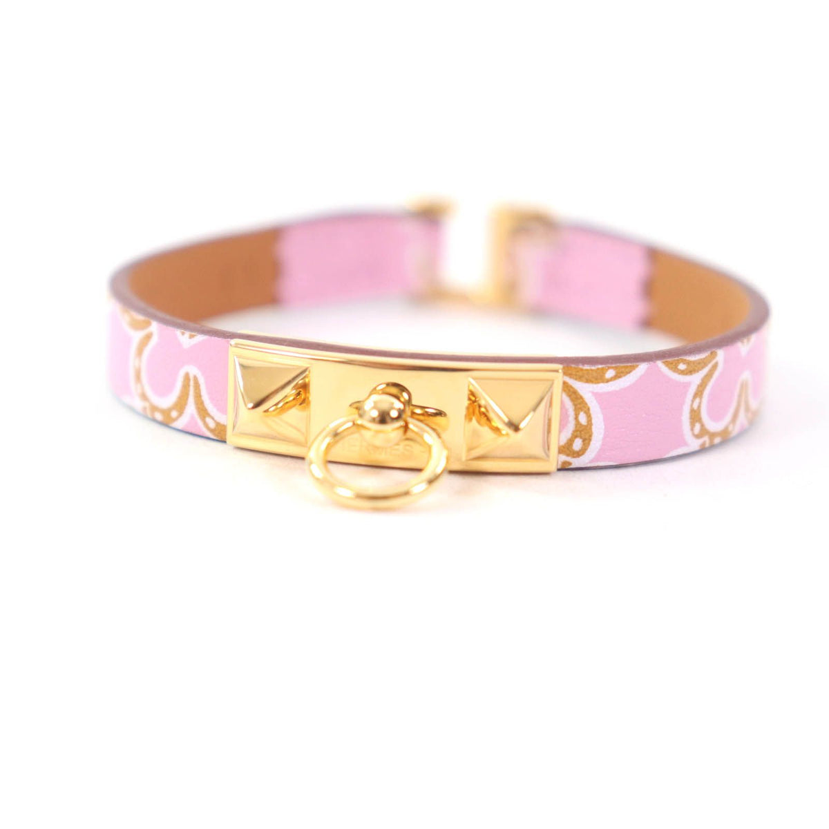 Hermes Rival Mini Lucky Daisy Veau Swift Bracelet T2