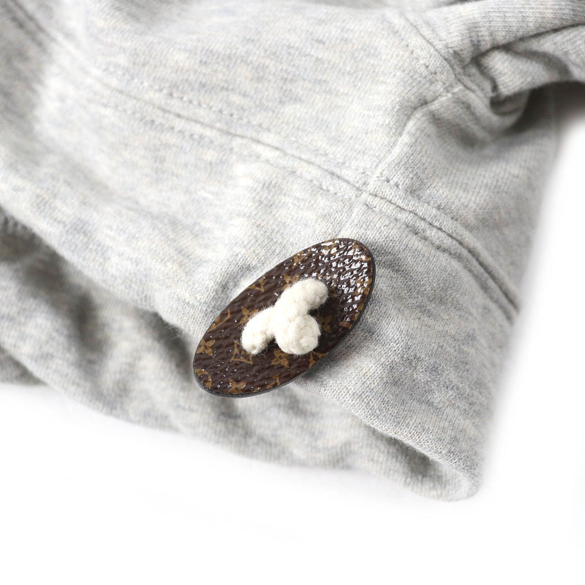 Louis Vuitton Flight Mode Travel Stamp Crop Hoodie — view 8