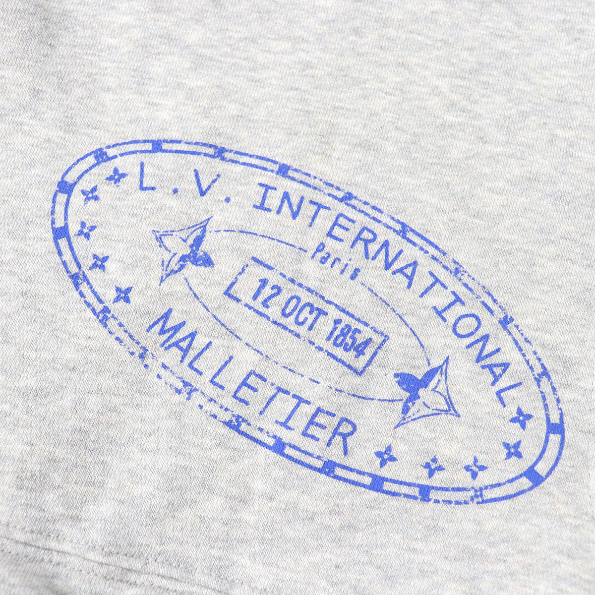 Louis Vuitton Flight Mode Travel Stamp Crop Hoodie — view 7