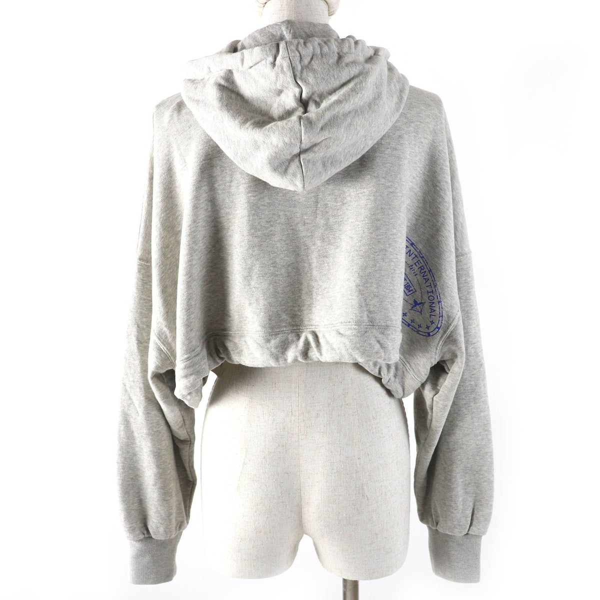 Louis Vuitton Flight Mode Travel Stamp Crop Hoodie — view 3