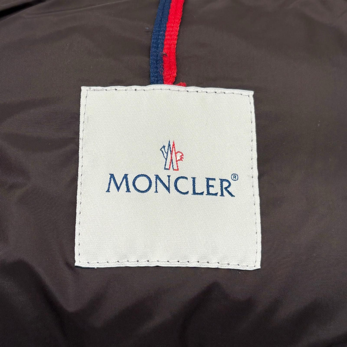 Moncler Merin Giubbotto Down Jacket 1 Dark Brown Nylon — view 5
