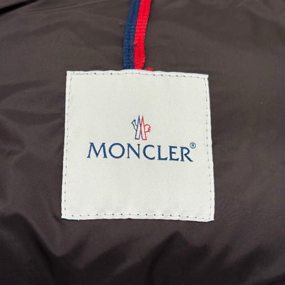 Moncler Merin Giubbotto Down Jacket 1 Dark Brown Nylon — view 5