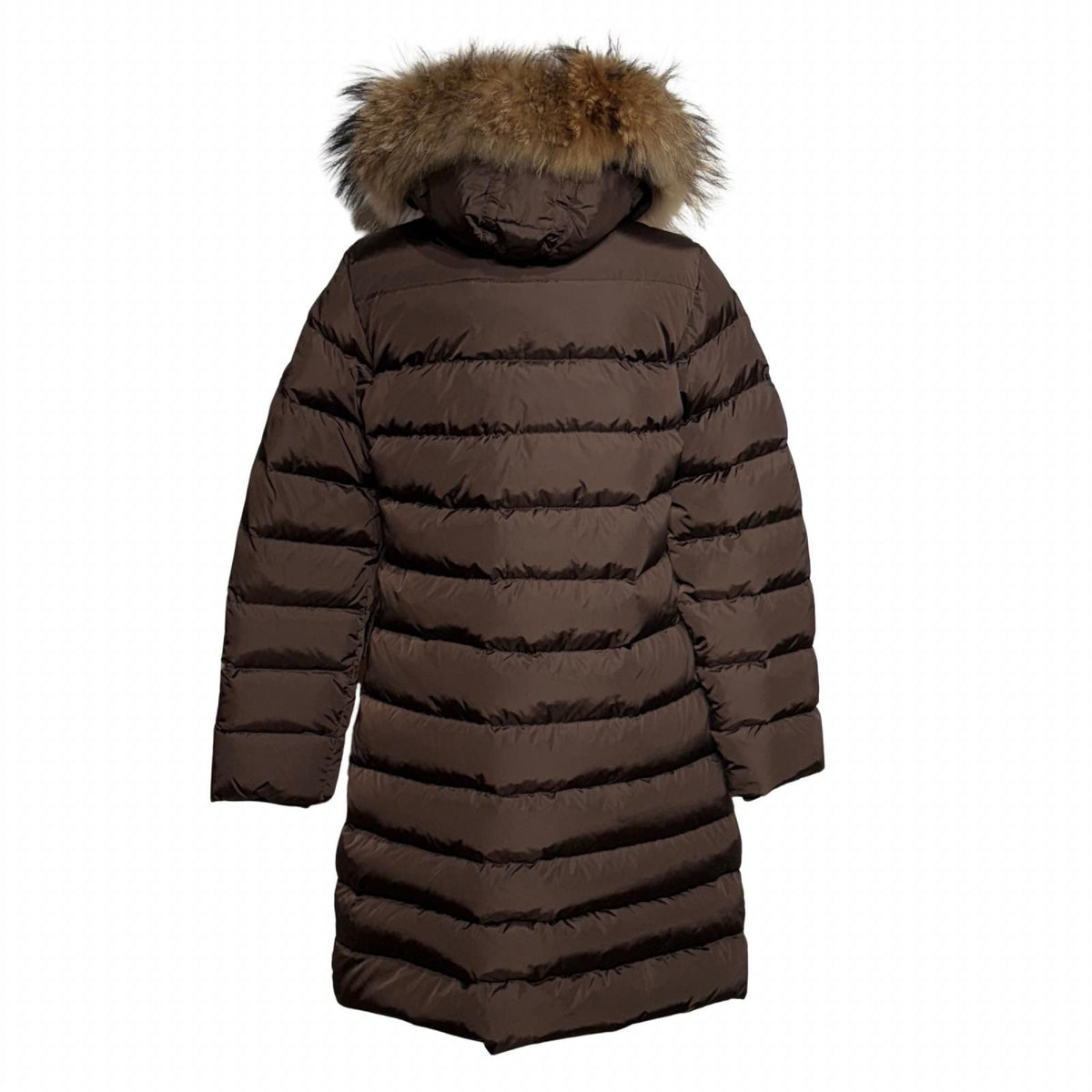Moncler Merin Giubbotto Down Jacket 1 Dark Brown Nylon — view 3