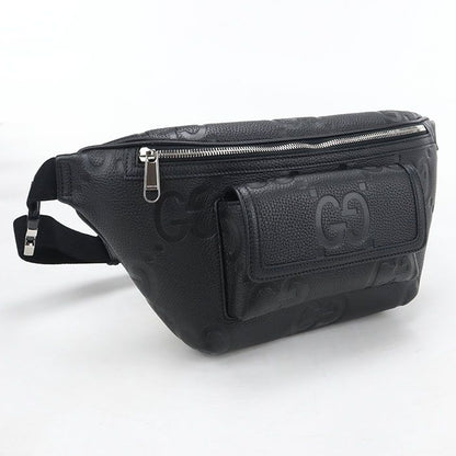 Gucci Jumbo GG Belt Bag Embossed Leather