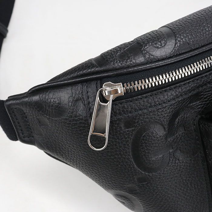 Gucci Jumbo GG Belt Bag Embossed Leather — view 5