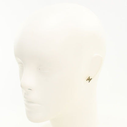 Celine Studded Triomphe Earrings Metal — view 5