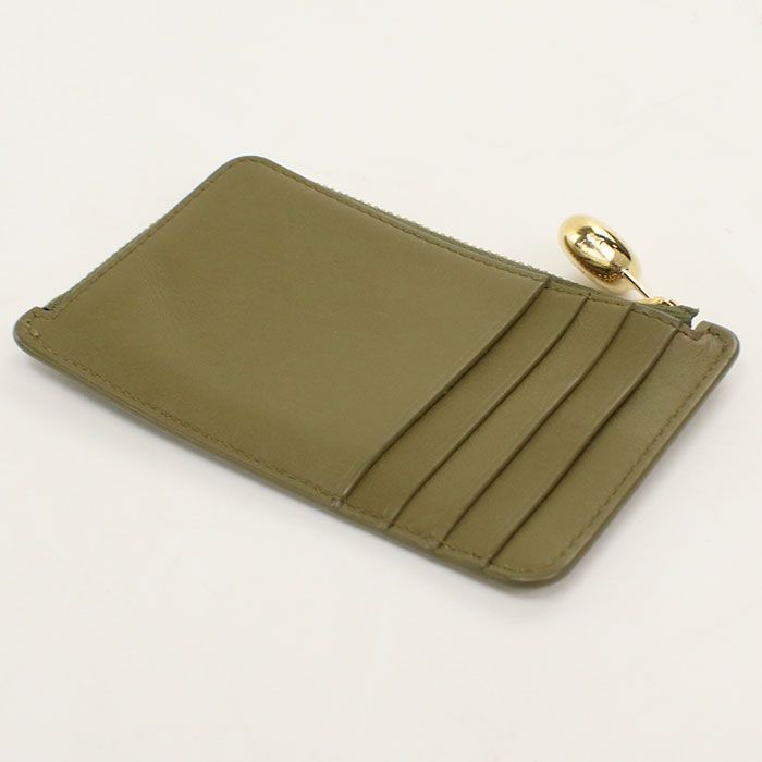 Loewe Coin Card Holder Pebble Purse Shiny Napa Calfskin — view 2