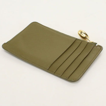 Loewe Coin Card Holder Pebble Purse Shiny Napa Calfskin — view 2