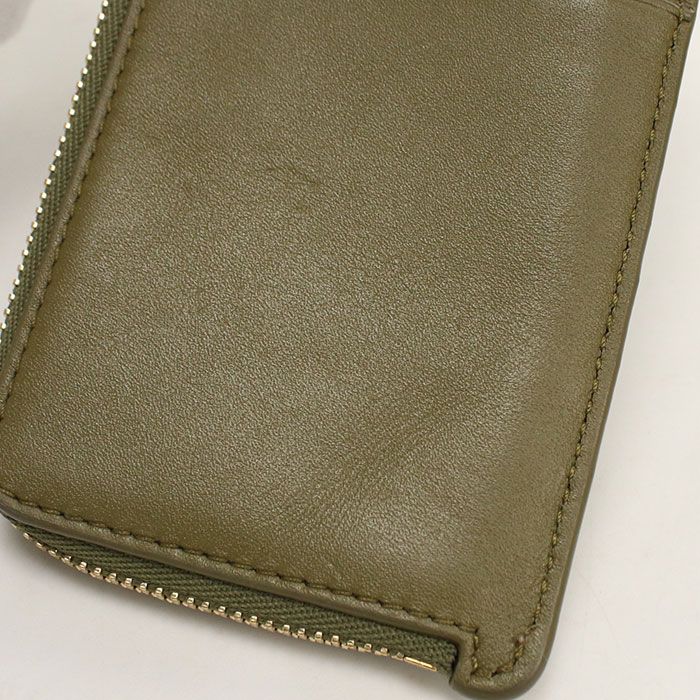 Loewe Coin Card Holder Pebble Purse Shiny Napa Calfskin — view 5