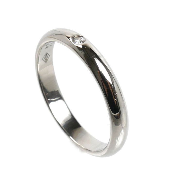 Cartier Platinum 1895 Wedding Diamond Ring — view 2