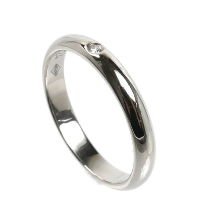 Cartier Platinum 1895 Wedding Diamond Ring — view 2