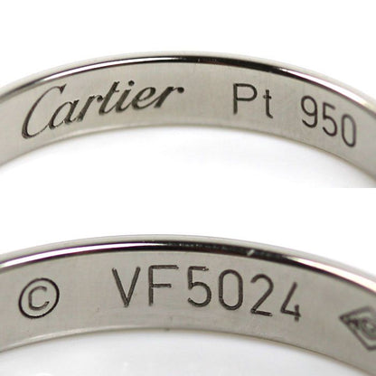 Cartier Platinum 1895 Wedding Diamond Ring — view 5
