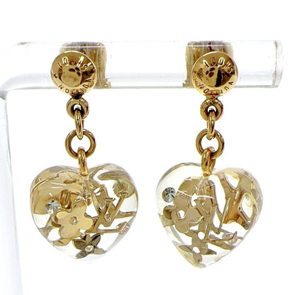 Louis Vuitton Resin Boucles D'oreilles Cool Inclusion Earrings